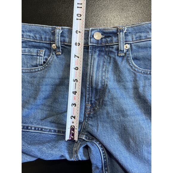 Everlane Jeans Mid Rise Skinny Ankle Women's Size 28R Blue Stretch Denim - Picture 7 of 8